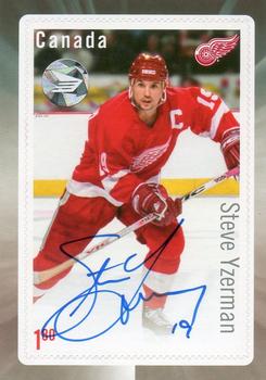 2016 Canada Post Great Canadian Forwards - Autographs #NNO Steve Yzerman Front