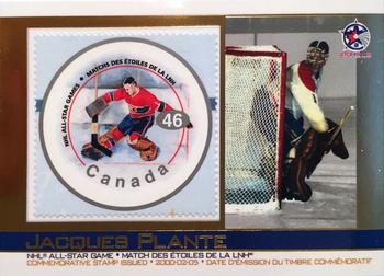 2003 Pacific Canada Post NHL All-Stars #6 Jacques Plante Front