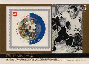 2003 Pacific Canada Post NHL All-Stars #16 Glenn Hall Front