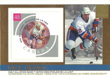 2003 Pacific Canada Post NHL All-Stars #23 Mike Bossy Front