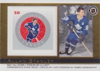 2005 Pacific Canada Post NHL All-Stars #33 Allan Stanley Front