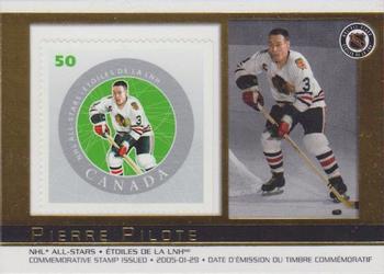2005 Pacific Canada Post NHL All-Stars #34 Pierre Pilote Front