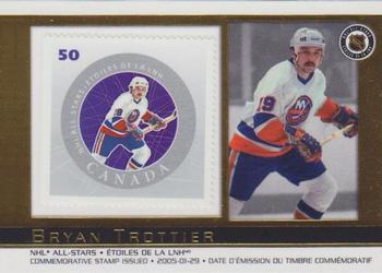 2005 Pacific Canada Post NHL All-Stars #35 Bryan Trottier Front