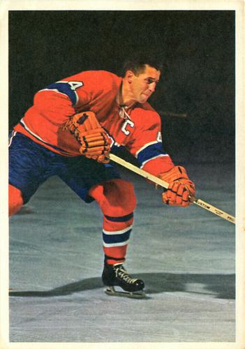 1963-64 Toronto Star Hockey Stars In Action #NNO Jean Beliveau Front