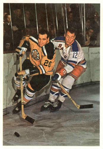 1963-64 Toronto Star Hockey Stars In Action #NNO Leo Boivin Front