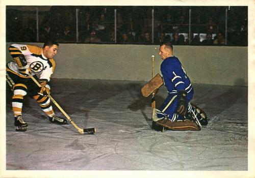 1963-64 Toronto Star Hockey Stars In Action #NNO Johnny Bucyk Front