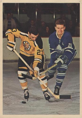 1963-64 Toronto Star Hockey Stars In Action #NNO Jean-Guy Gendron Front