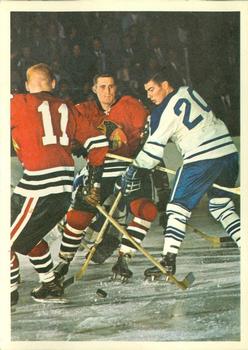 1963-64 Toronto Star Hockey Stars In Action #NNO Bob Pulford Front