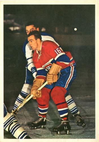 1963-64 Toronto Star Hockey Stars In Action #NNO Henri Richard Front