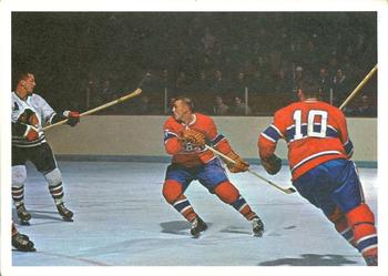 1963-64 Toronto Star Hockey Stars In Action #NNO Jean-Guy Talbot Front