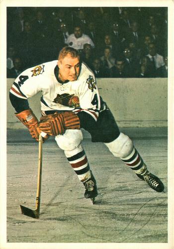 1963-64 Toronto Star Hockey Stars In Action #NNO Elmer (Moose) Vasko Front