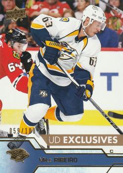 2016-17 Upper Deck - UD Exclusives #356 Mike Ribeiro Front