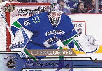 2016-17 Upper Deck - UD Exclusives #433 Jacob Markstrom Front