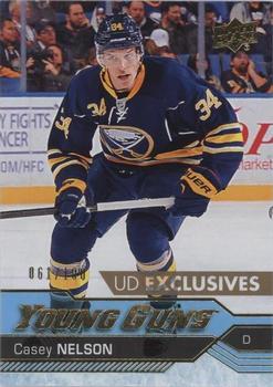 2016-17 Upper Deck - UD Exclusives #462 Casey Nelson Front