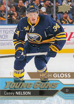 2016-17 Upper Deck - UD High Gloss #462 Casey Nelson Front
