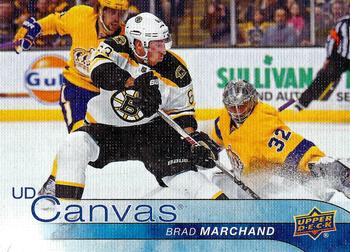 2016-17 Upper Deck - UD Canvas #C9 Brad Marchand Front