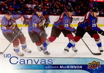 2016-17 Upper Deck - UD Canvas #C23 Nathan MacKinnon Front