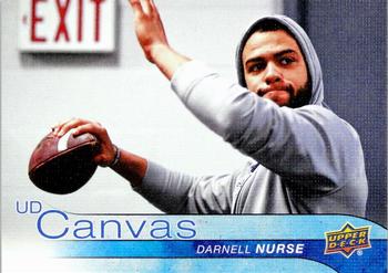 2016-17 Upper Deck - UD Canvas #C37 Darnell Nurse Front