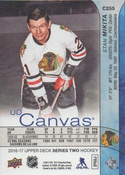 2016-17 Upper Deck - UD Canvas #C255 Stan Mikita Back