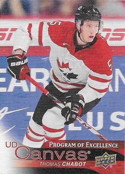 2016-17 Upper Deck - UD Canvas #C261 Thomas Chabot Front