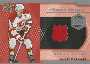 2016-17 Upper Deck - A Piece of History 1,000 Point Club #PC-MC Lanny McDonald Front