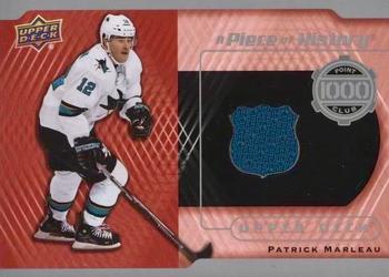 2016-17 Upper Deck - A Piece of History 1,000 Point Club #PC-PM Patrick Marleau Front