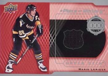 2016-17 Upper Deck - A Piece of History 1,000 Point Club #PC-ML Mario Lemieux Front