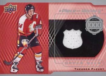 2016-17 Upper Deck - A Piece of History 1,000 Point Club #PC-TF Theoren Fleury Front