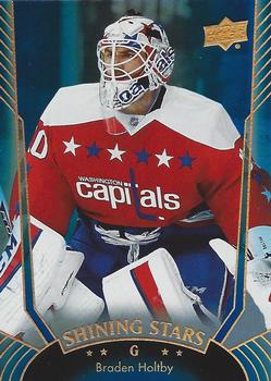 2016-17 Upper Deck - Shining Stars Blue #SS-42 Braden Holtby Front