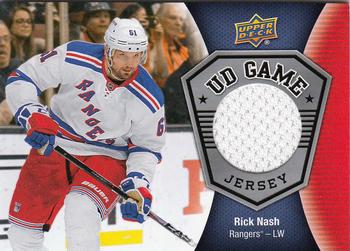 2016-17 Upper Deck - UD Game Jerseys #GJ-RN Rick Nash Front