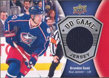 2016-17 Upper Deck - UD Game Jerseys #GJ-BS Brandon Saad Front