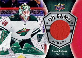 2016-17 Upper Deck - UD Game Jerseys #GJ-DU Devan Dubnyk Front