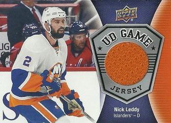 2016-17 Upper Deck - UD Game Jerseys #GJ-NL Nick Leddy Front