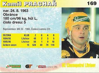 1996-97 APS Extraliga (Czech) #169 Kamil Prachar Back
