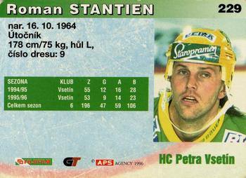 1996-97 APS Extraliga (Czech) #229 Roman Stantien Back