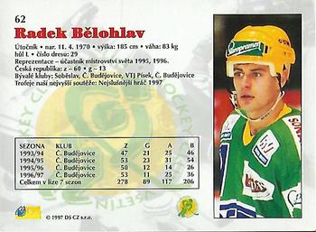 1997-98 Czech DS Extraliga #62 Radek Belohlav Back