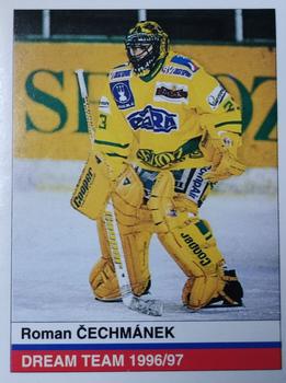 1997-98 Czech DS Stickers #1 Roman Cechmanek Front