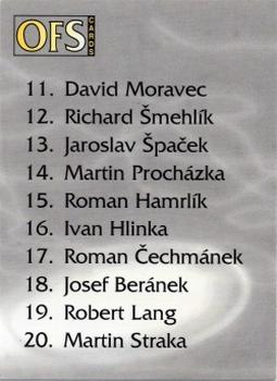 1998-99 OFS - Olympic Winners #15 Roman Hamrlik Back