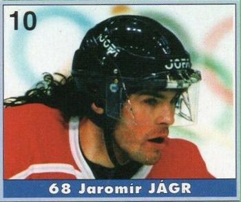 1998-99 Czech Pexeso Serie 1 #10 Jaromir Jagr Front