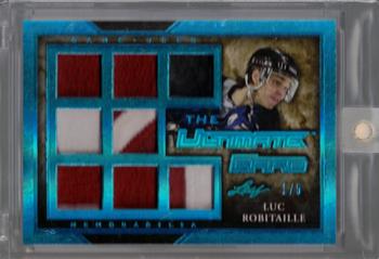 2016-17 Leaf Ultimate - The Ultimate Card - Blue Spectrum #UC-07 Luc Robitaille Front