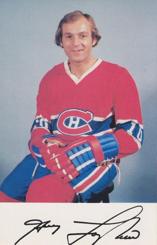1976-77 Montreal Canadiens Postcards #NNO Guy Lafleur Front