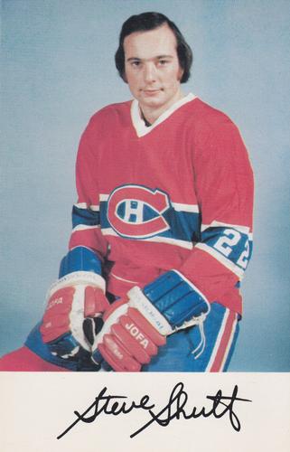 1976-77 Montreal Canadiens Postcards #NNO Steve Shutt Front