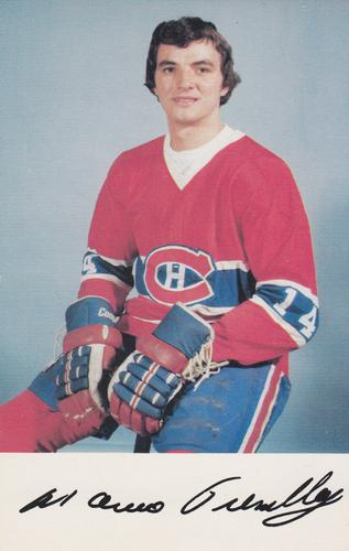 1976-77 Montreal Canadiens Postcards #NNO Mario Tremblay Front