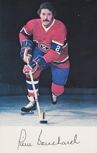 1975-76 Montreal Canadiens #NNO Pierre Bouchard Front