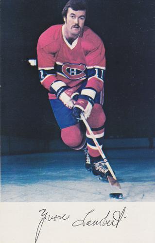 1975-76 Montreal Canadiens #NNO Yvon Lambert Front