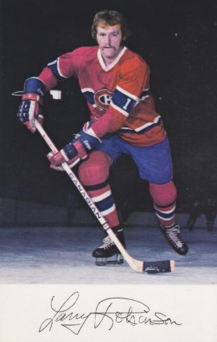 1975-76 Montreal Canadiens #NNO Larry Robinson Front