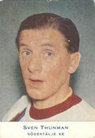 1955-56 Alfa Ishockey (Swedish) #17 Sven Thunman Front