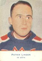 1955-56 Alfa Ishockey (Swedish) #24 Patrik Linder Front