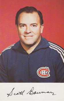 1978-79 Montreal Canadiens Postcards #NNO Scotty Bowman Front