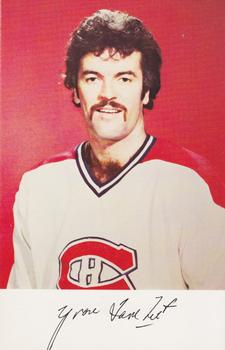 1978-79 Montreal Canadiens Postcards #NNO Yvon Lambert Front